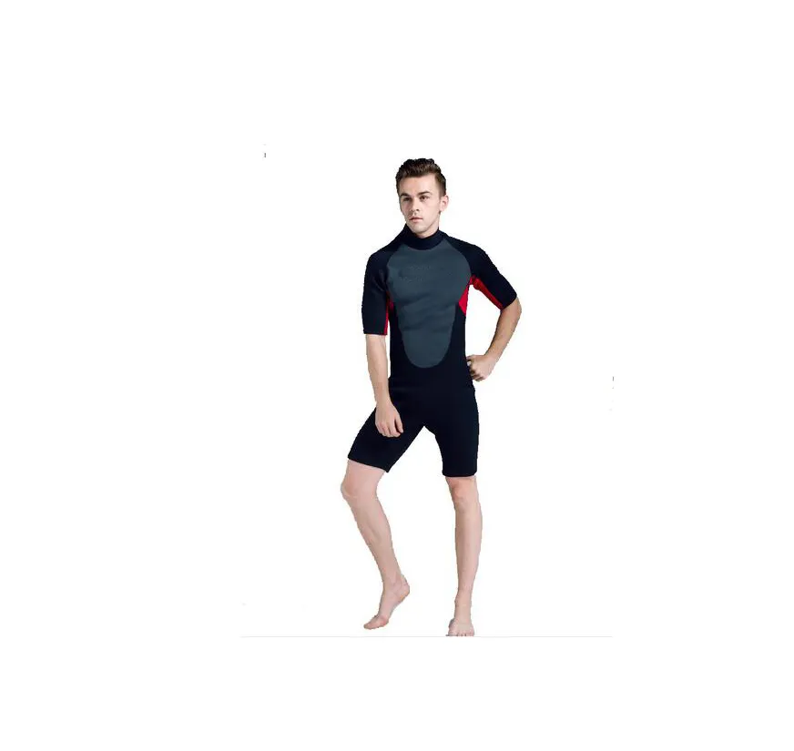 Combinaison de plongée en Lycra pour hommes et femmes, combinaison à jambes courtes pour le surf et la plongée en apnée