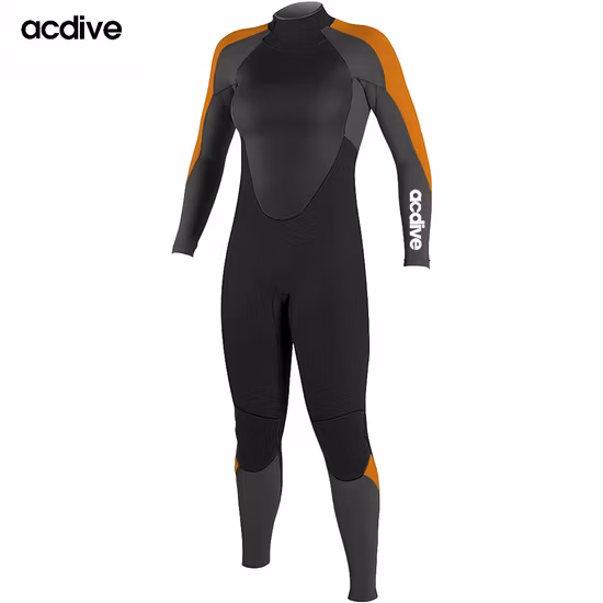 3mm néoprène extensible surf plongée mode femmes sexe combinaison de natation